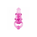 DEDEIRA VIBRADOR ANAL E VAGINAL GTOYS