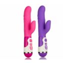 VIBRADOR ROTATIVO EM SILICONE COM 5 VIBRAÇÕES – IMPORT.