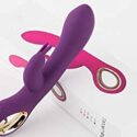 VIBRADOR PONTO G COM ALÇA METAL DOURADO