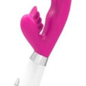 VIBRADOR ESCALONADO COM ESTIMULADOR CLITÓRIS