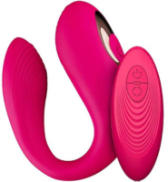 MINI VIBRADOR DE CASAL JOCNA 7 MODOS DE VIBRAÇÃO