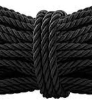 CORDA SHIBARI 50 TONS PRETA