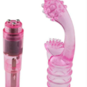 VIBRADOR PONTO G COM PARTÍCULAS